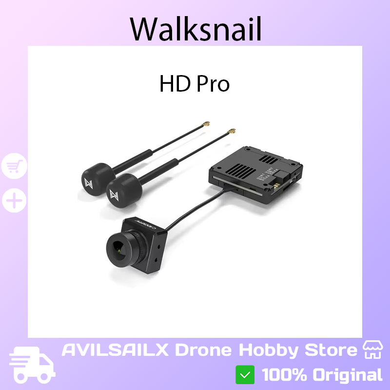 Walksnail Avatar Hd Pro Kit - วอล์คสเนล อวาตาร์ เอชดี โปร/เอชดี คิท ระบบส่งสัญญาณดิจิตอล