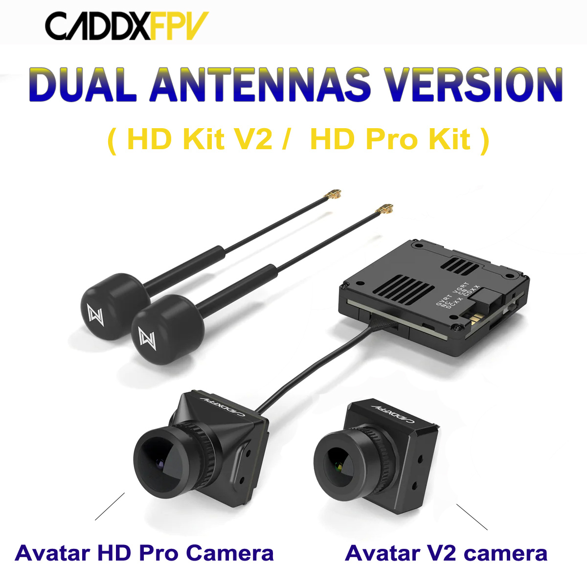 Caddx Walksnail Avatar รุ่นเสา - Walksnail Avatar Hd Pro Kit บทวิจารณ์และราคา