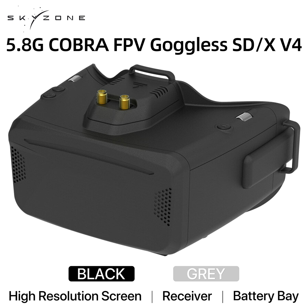 SKYZONE Cobra SD X V4 FPV แว่น - Skyzone Cobra X V2 Fpv Goggles บทวิจารณ์และราคา